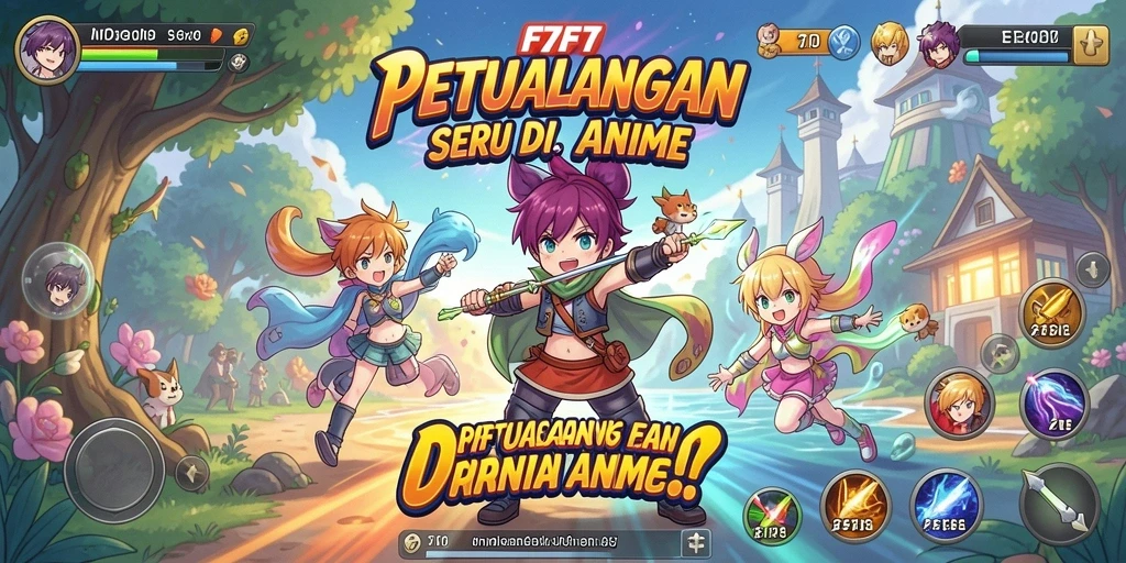 Tampilan gameplay F7F7 yang memukau dan dinamis.