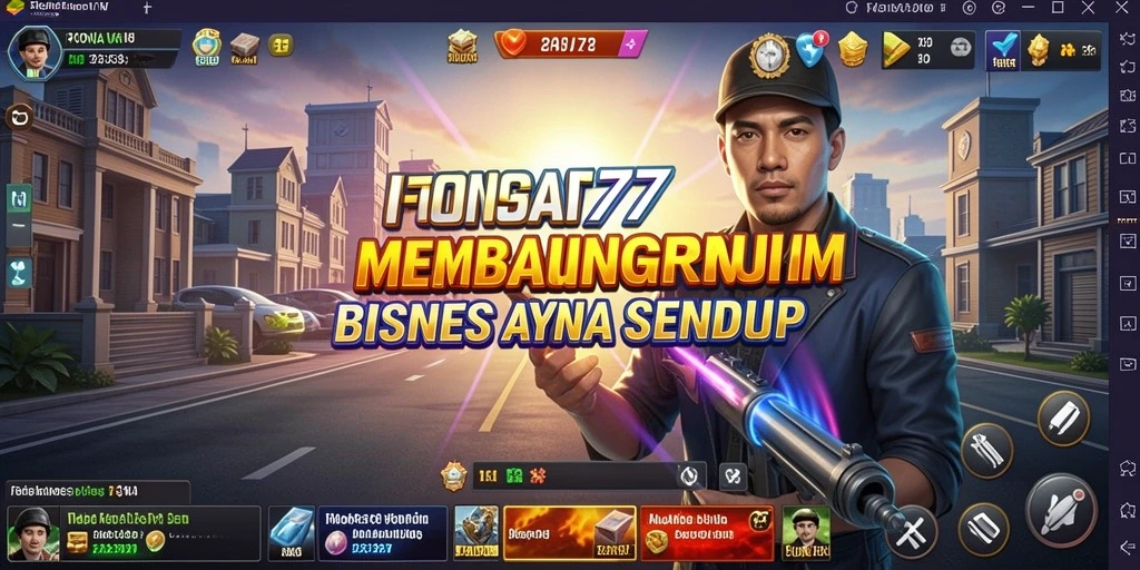 Tampilan gameplay FIONA77 yang menarik dan interaktif.