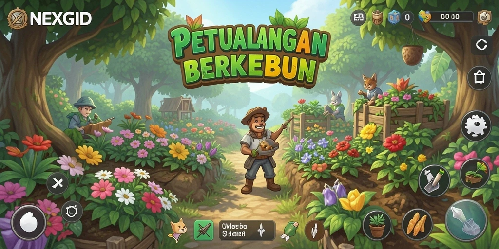 Tangkap momen seru saat berkebun di NEXGID.