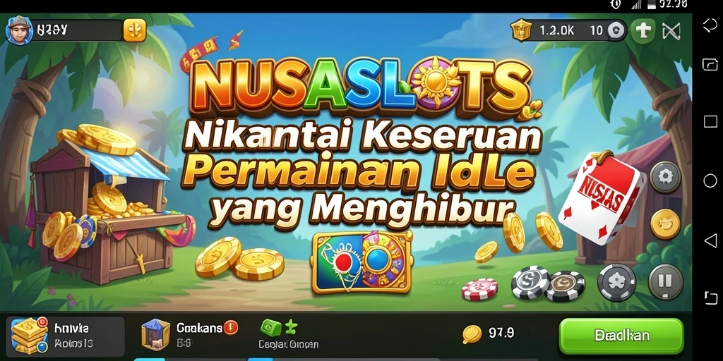 Tangkapan layar NUSASLOTS menunjukkan gameplay slot yang mengasyikkan.