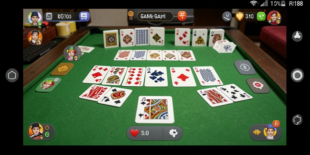 Tampilan gameplay Gaple yang menarik di RI188.