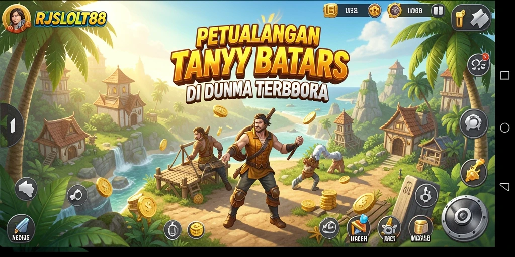 Tangkapan layar RJSLOT88 menampilkan aksi eksplorasi di dunia terbuka yang menakjubkan.