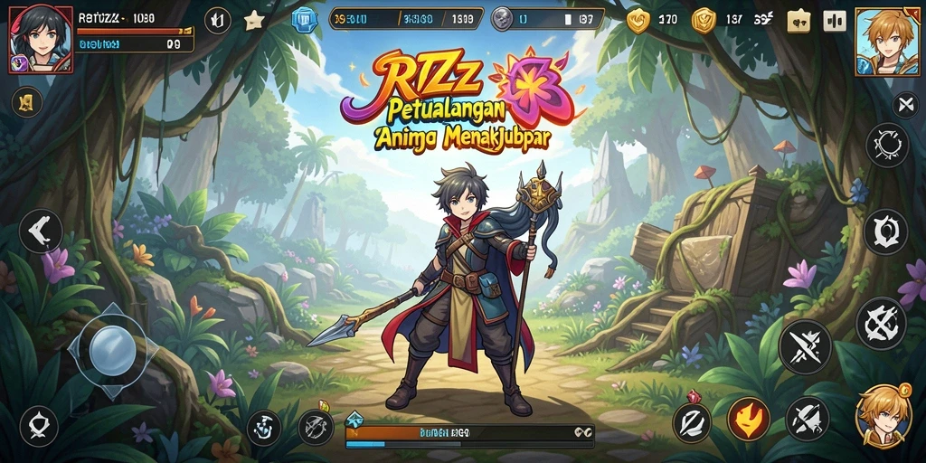 Gameplay unik RTZZ dengan karakter Anime yang menarik.