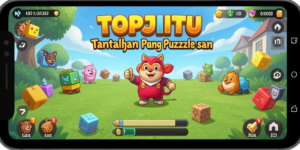 Tampilan gameplay <strong>TOPJITU</strong> yang menarik dan penuh tantangan.